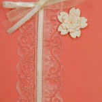 BE 1016 card - peach and cream 2