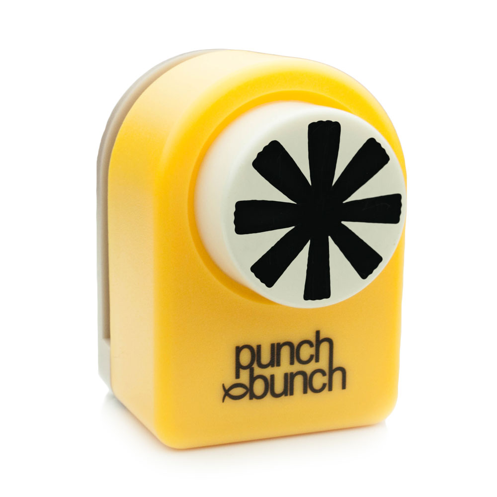 Snowflake, Paper Punch, MEDIUM, scrapbook (Punch Bunch)
