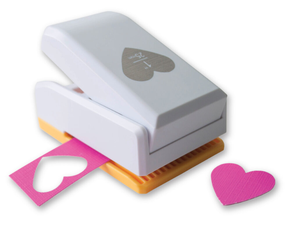 SlimLock™ Medium Punch - Heart 1 inch