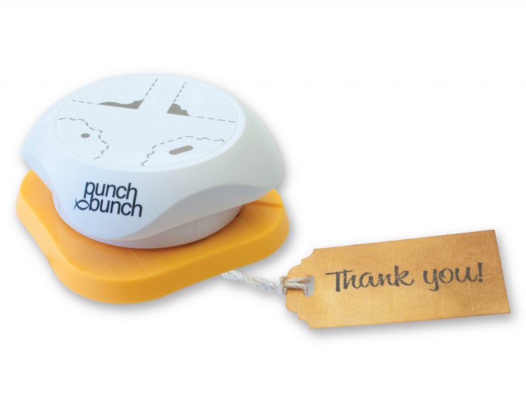 AnySize Elegant Tag Maker Punch Bunch